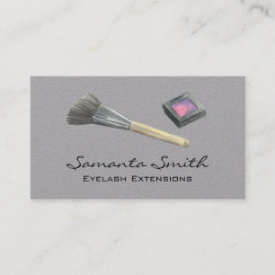 Carte De Visite Glam Beauty Maquillage Artiste Eyelashes & Lips En