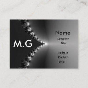 Carte De Visite Gloire métallique