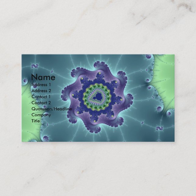 Carte De Visite Gloire Springshine (Devant)