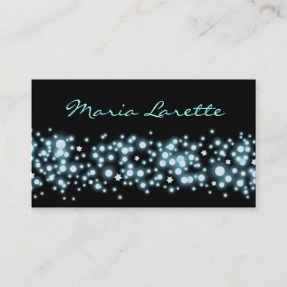 Carte De Visite GLOWWING DOTS Party Planner Artist Designer Card