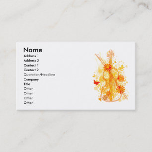 Carte De Visite Gold_Experience