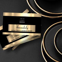 Gold Frame Mode Beauté Boutique Noir Blanc