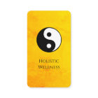Gold Holistic Wellness Yin Yang Symbole QR code