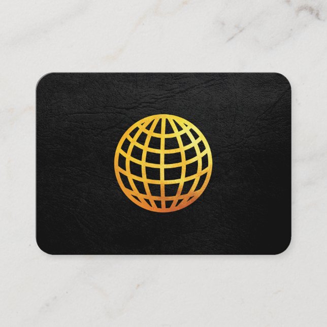 Carte De Visite Golden Globe | Exécutif (Devant)