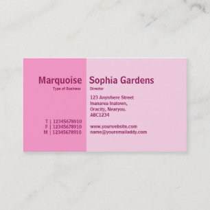 Carte De Visite Golden Section 03