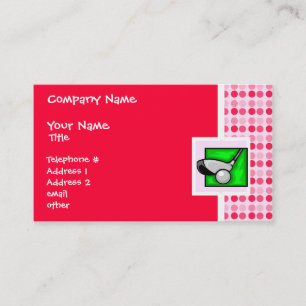 Carte De Visite Golf de Cute