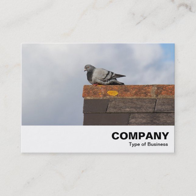 Carte De Visite Good Morning Pigeon (Devant)