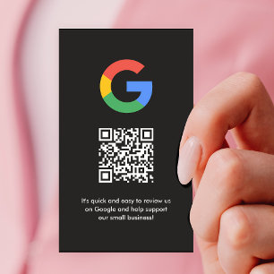 Carte De Visite Google Avis   Business Review Link QR Code