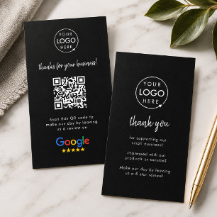Carte de visite Google Avis Lien de révision cod