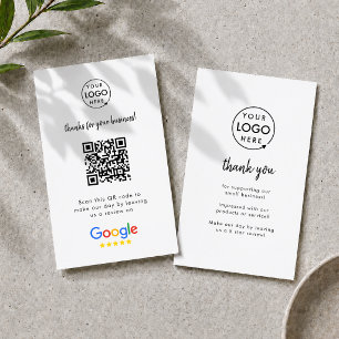 Carte de visite Google Avis   Lien de révision cod
