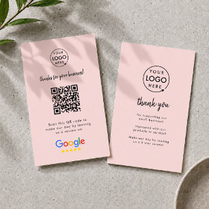 Carte De Visite Google Avis Revue de l'entreprise Nous roux rose