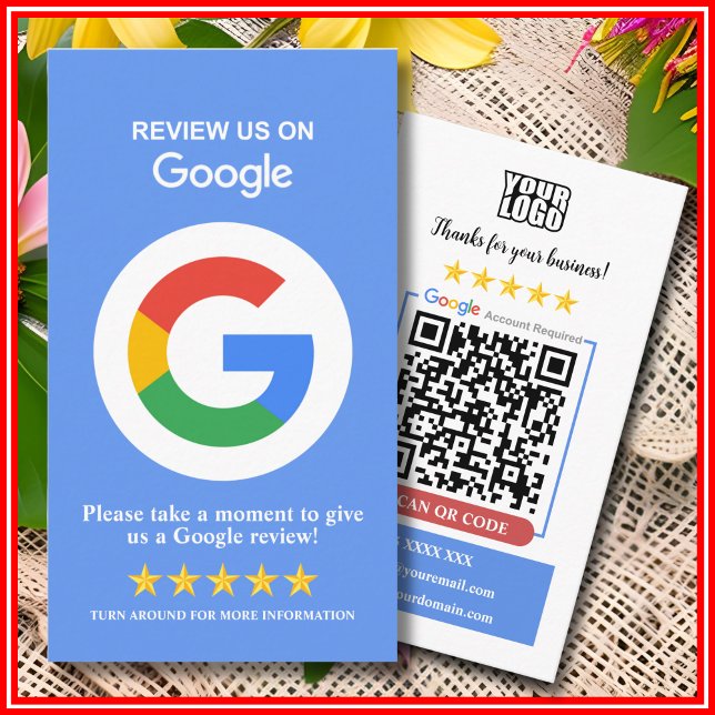 Carte De Visite Google Review (Créateur téléchargé)