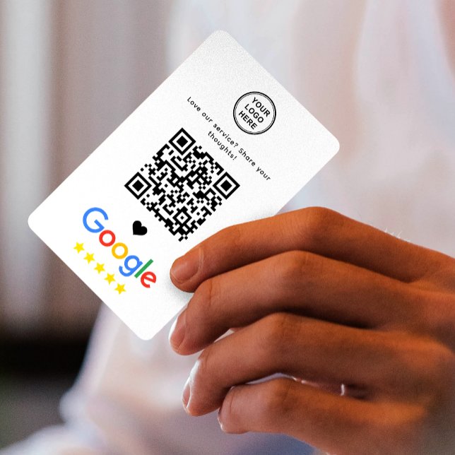 Carte De Visite Google Review QR Code Merci (Créateur téléchargé)