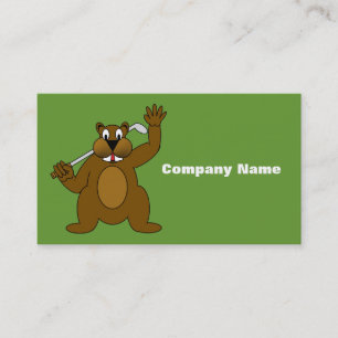 Carte De Visite Gopher juste Go'fer de golfeur il !