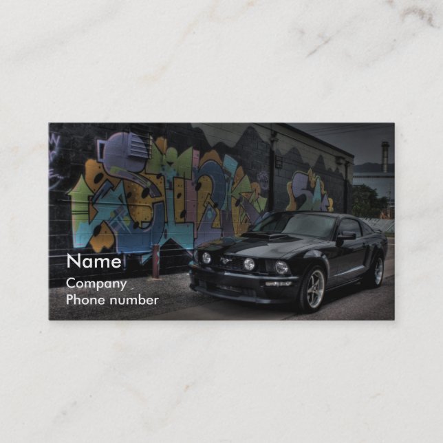 Carte De Visite graffiti (Devant)