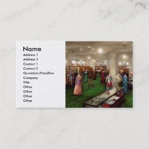 Carte De Visite Grand magasin - Le grand magasin Edwardian