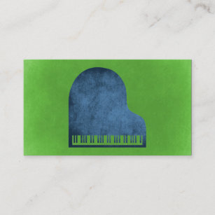 Carte De Visite Grand Piano Blues