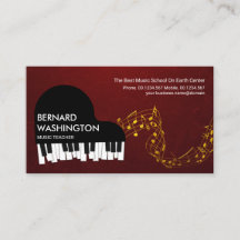 Grand Piano Gold Music Notes Pianiste