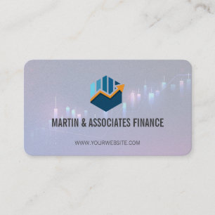 Carte De Visite Graphique à barres de données Crypto Marché fi