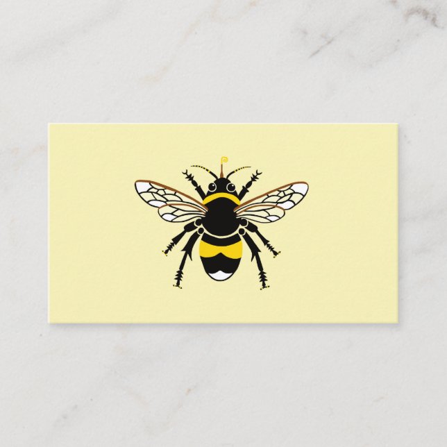 Carte De Visite Graphique original BEE - Espèces en voie de dispar (Devant)