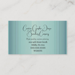 Carte de visite « Graphiste et Branding »