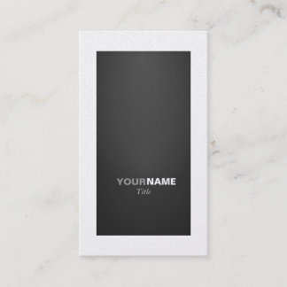 Carte De Visite Graphite de Groupon et or