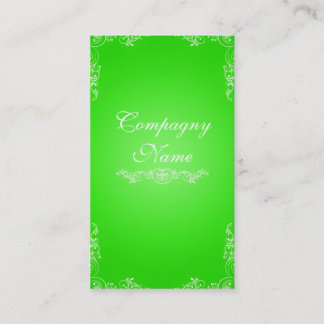 Carte De Visite Green card