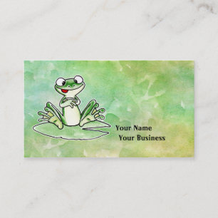 Carte De Visite Grenouille