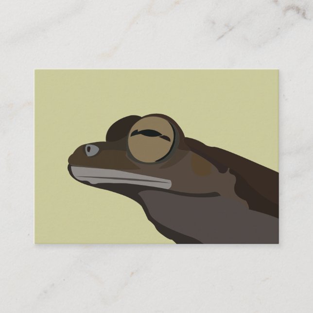 Carte De Visite Grenouille arboricole  (Devant)