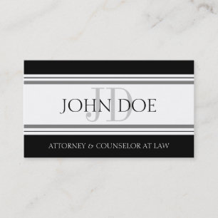 Carte De Visite Grèves de l'Attorney D W/W