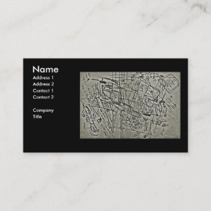 CARTE DE VISITE GRIFFONNAGE DE MATHS