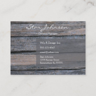 Carte De Visite Gris de Postwood