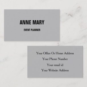 Carte De Visite Gris gris gris gris gris gris Mariage couleur pers