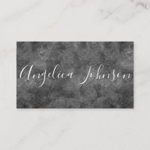 Carte De Visite Gris texturé