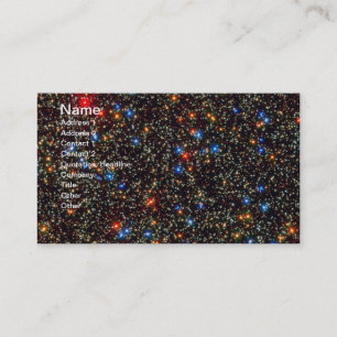 Carte De Visite Gros amas d'étoiles Omega Centauri