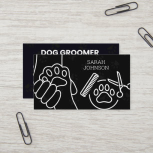 Carte De Visite Grossissement de chien