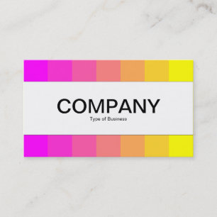 Carte De Visite Groupe central - Couleurs, Magenta à Jaune