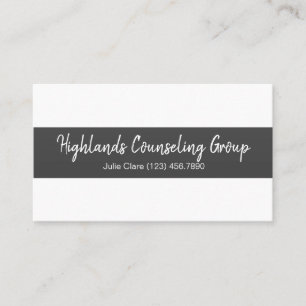 Carte De Visite Groupe de conseil professionnel Coach de vie,
