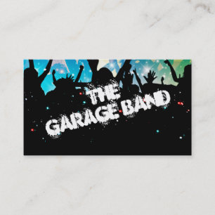 Carte De Visite Groupe de garage Rick And Roll