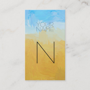 Carte De Visite Groupement Abstrait