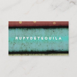 Carte de visite grunge