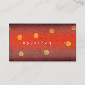 Carte de visite grunge