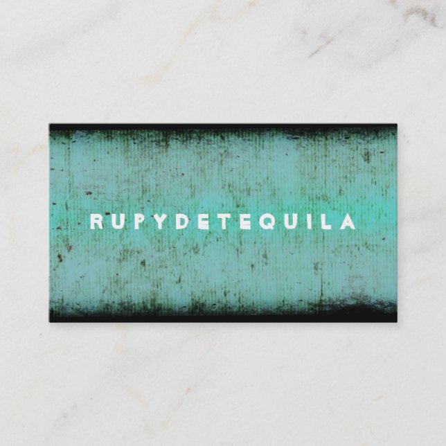 Carte de visite grunge (Devant)