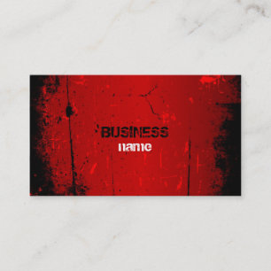 Carte de visite grunge