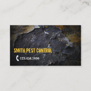 Carte de visite grunge de lutte contre les