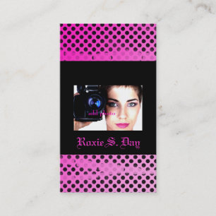 CARTE DE VISITE GRUNGE DE ROCKIN ROCKSTAR