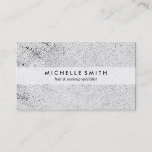 Carte De Visite Grunge Élégant