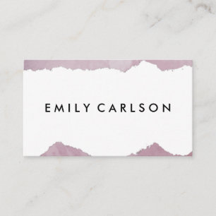 Carte De Visite Grunge moderne