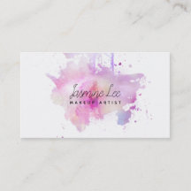 grunge moderne chic de pourpre d'aquarelle de