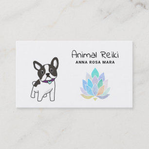 Carte De Visite Guérison animale de massage de Reiki de